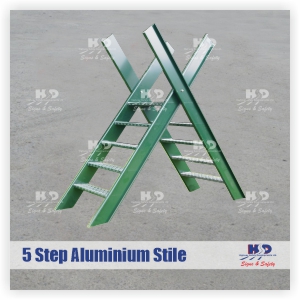 5 Step Aluminium Stile