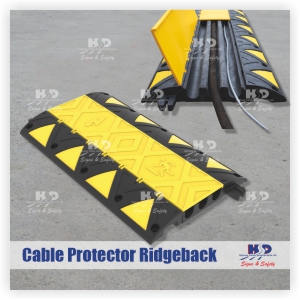 Cable Protector - Yellow Reflective Ridgeback