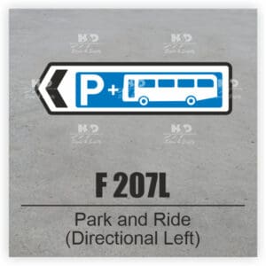F207L - Park and Ride Direction - Left