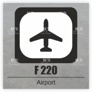 F220 - Airport Repeat Sign