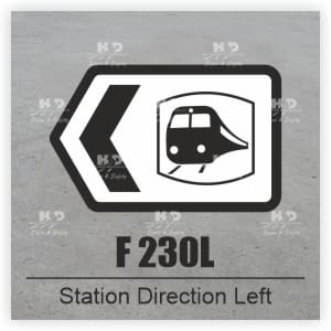 F230L - Station Direction - Left