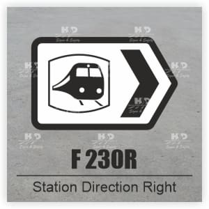 F230R - Station Direction - Right