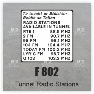F802 - Tunnel Radio Stations
