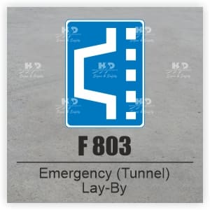 F803 - Emergency (Tunnel) Lay-By