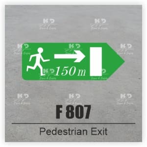 F807 - Pedestrian Exit