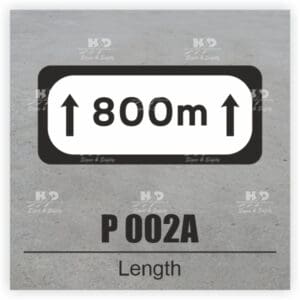 P002 - Supplementary Plate - Length