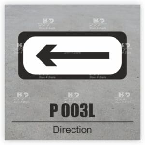 P003 - Supplementary Plate - Direction