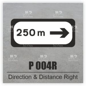 P004R - Direction & Distance - Right