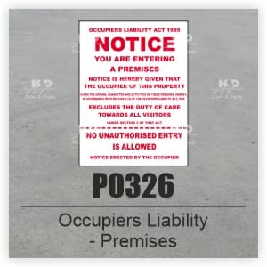 P0326 - Occupiers Liability Premises