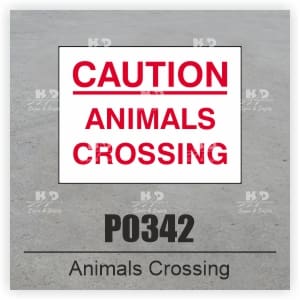P0342 - Animals Crossing