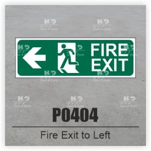 P0404 - Fire Exit to Left