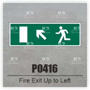 P0416 - Fire Exit Up to Left
