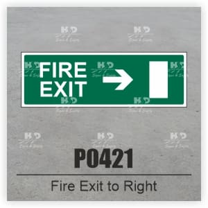P0421 - Fire Exit to Right