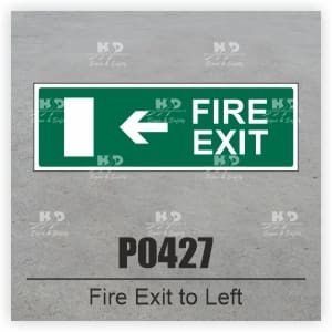 P0427 - Fire Exit to Left