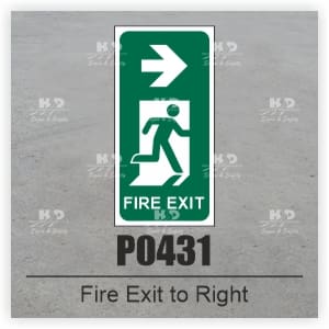 P0431 - Fire Exit to Right