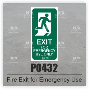 P0432 - Fire Exit for Emergency Use