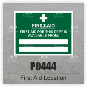 P0444 - First Aid Location