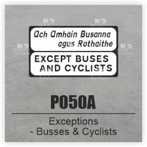 P050A - Exceptions - Buses & Cyclists