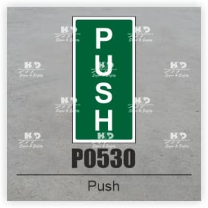 P0530 - Push