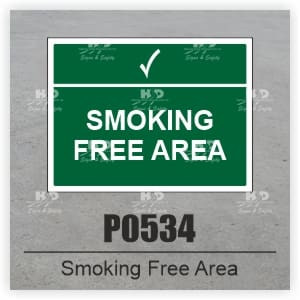 P0534 - Smoke Free Area