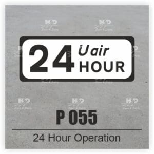 P055 - Supplementary Plate- 24 Hour Operation