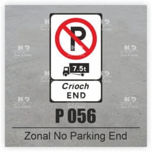 P056A - Zonal Parking (Zone Ends)
