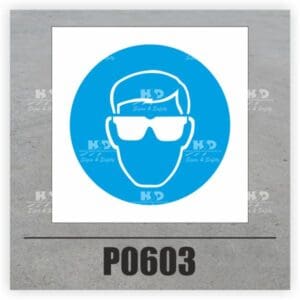 P0603 - Safety Glasses Symbol Only