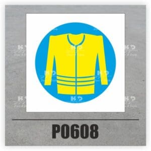 P0608 - Hi Vis Jacket Symbol Only