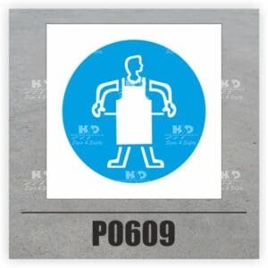 P0609 - Protective Apron Symbol Only
