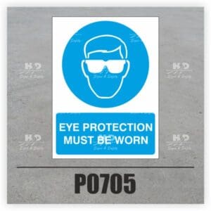 P0705 - Eye Protection Must Be Worn