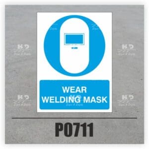 P0711 - Wear Welding Masks