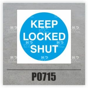 P0715 - Keep Locked Shut