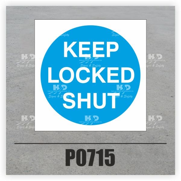 P0715 - Keep Locked Shut