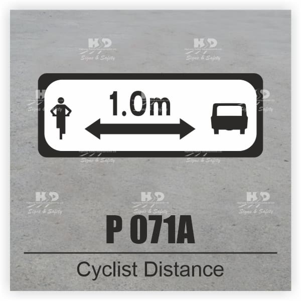 P071A - Safe Overtaking of Cyclists 1.5m
