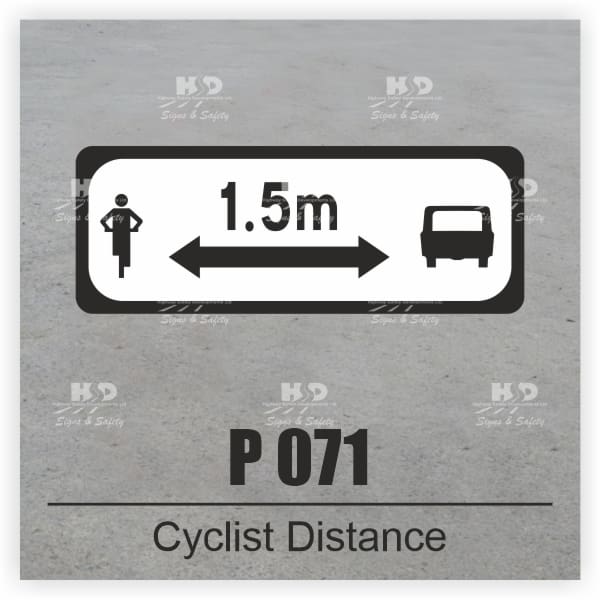 P071 - Safe Overtaking of Cyclists 1.0m