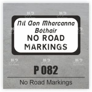 P082L - No Road Markings