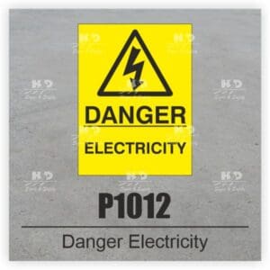 P1012 - Danger Electricity