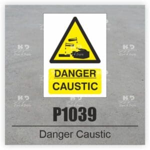 P1039 - Danger Caustic