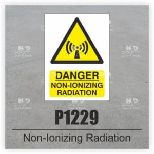 P1229 - Danger Non-Ionizing Radiation