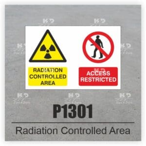 P1301 - Radiation Controlled Area Access Restricted
