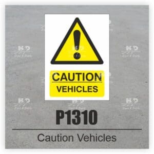 P1310 - Caution Vehicles
