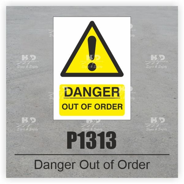 P1313 - Danger Out of Order