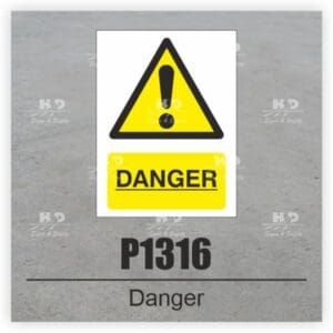 P1316 - Danger General Hazard