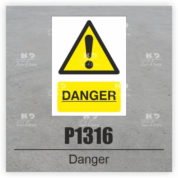 P1316 - Danger General Hazard