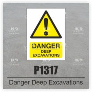 P1317 - Danger Deep Excavations