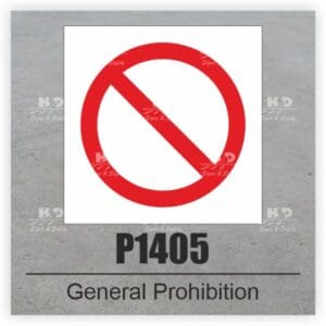 P1405 - General Prohibition