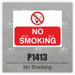 P1413 - No Smoking