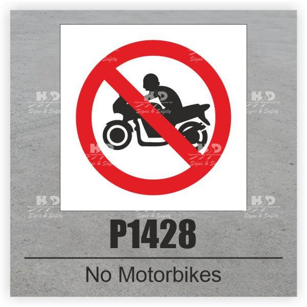 P1428 - No Motorbikes