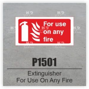 P1501 - Extinguisher For Use On Any Fire