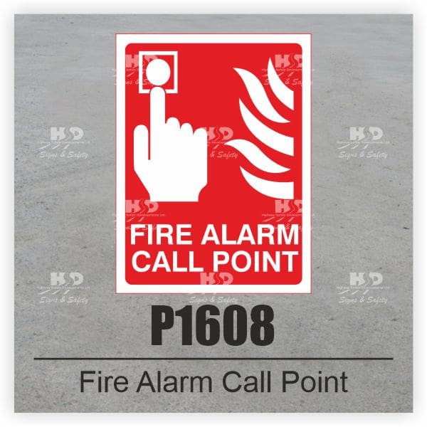 P1608 - Fire Alarm Call Point